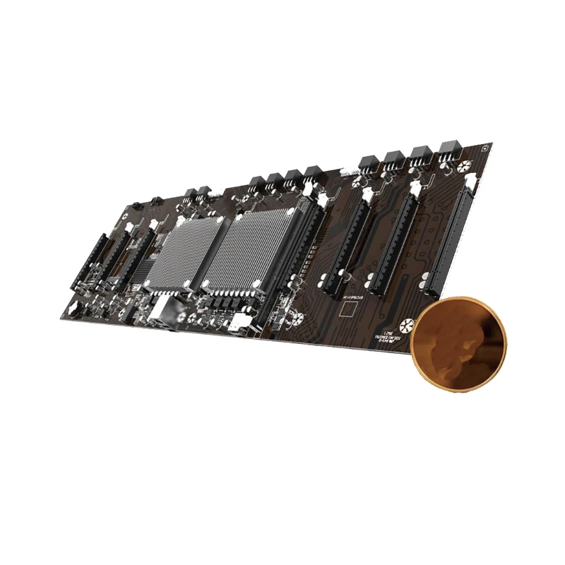 

The Factory Sells 9-Card in-line BTC x79 desktop computer motherboard