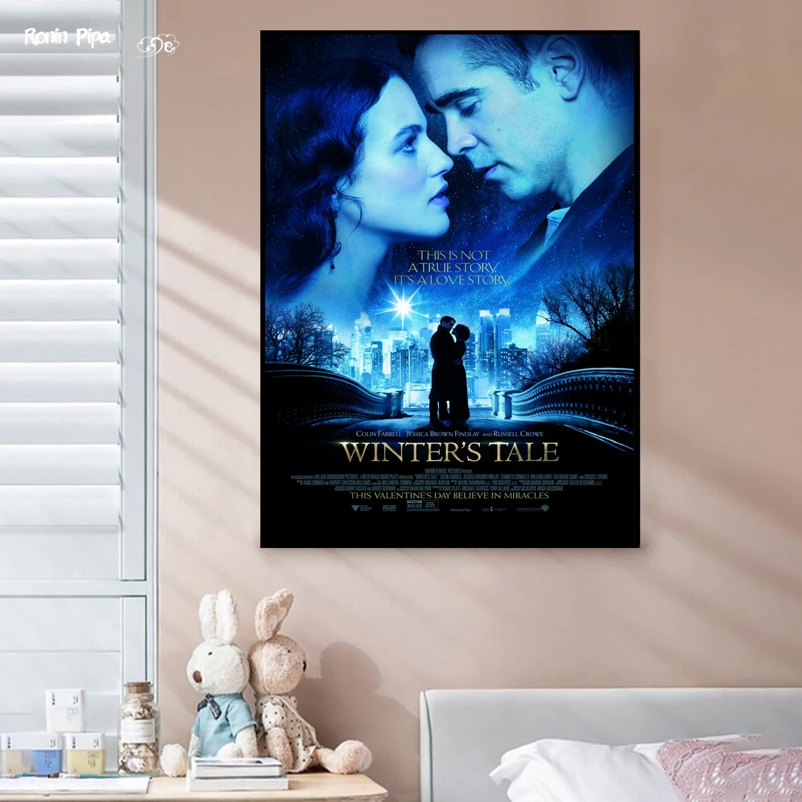 

Постер классического фильма «Зимняя сказка», Художественная печать, Картина на холсте, настенные картины, гостиная, домашний декор (без рамки)