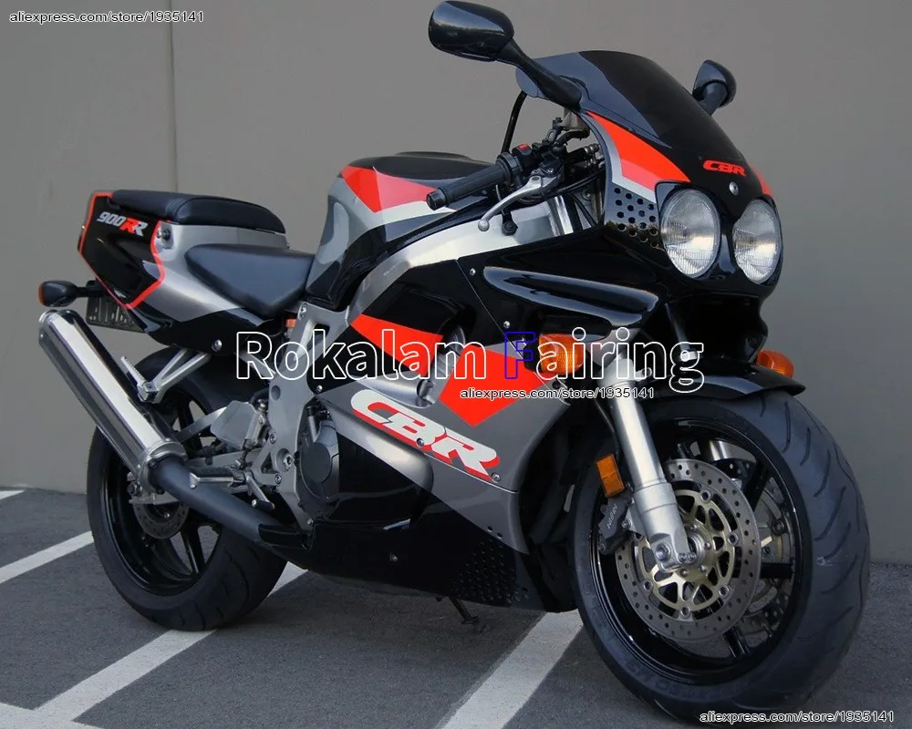 Комплект обтекателя послепродажного обслуживания 92 93 CBR 900 RR для Honda CBR900RR 893 1992 1993 CBR 900RR, черный обтекатель мотоцикла из АБС-пластика (art.: 3920cc501ac2d) - 3920cc501ac2d