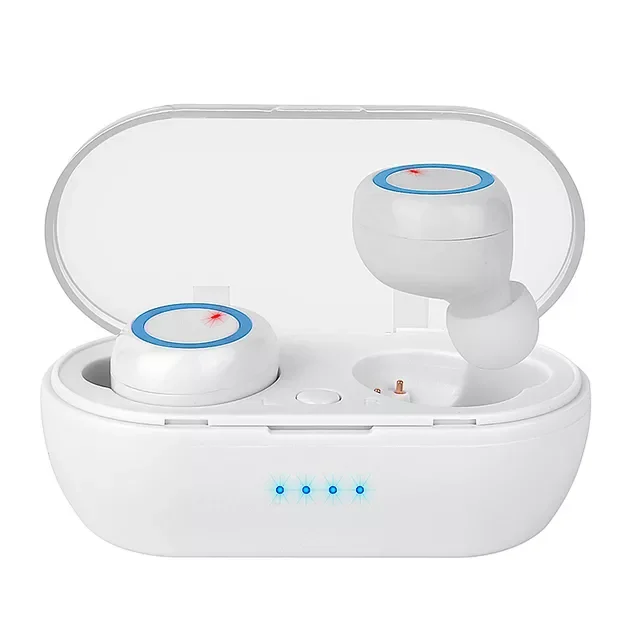 

2022 Trend with Mic Sport Earphones Waterproof Earbuds LED Display Wireless Bluetooth 5.0 Earphone Touch Control 9D Stereo Heads