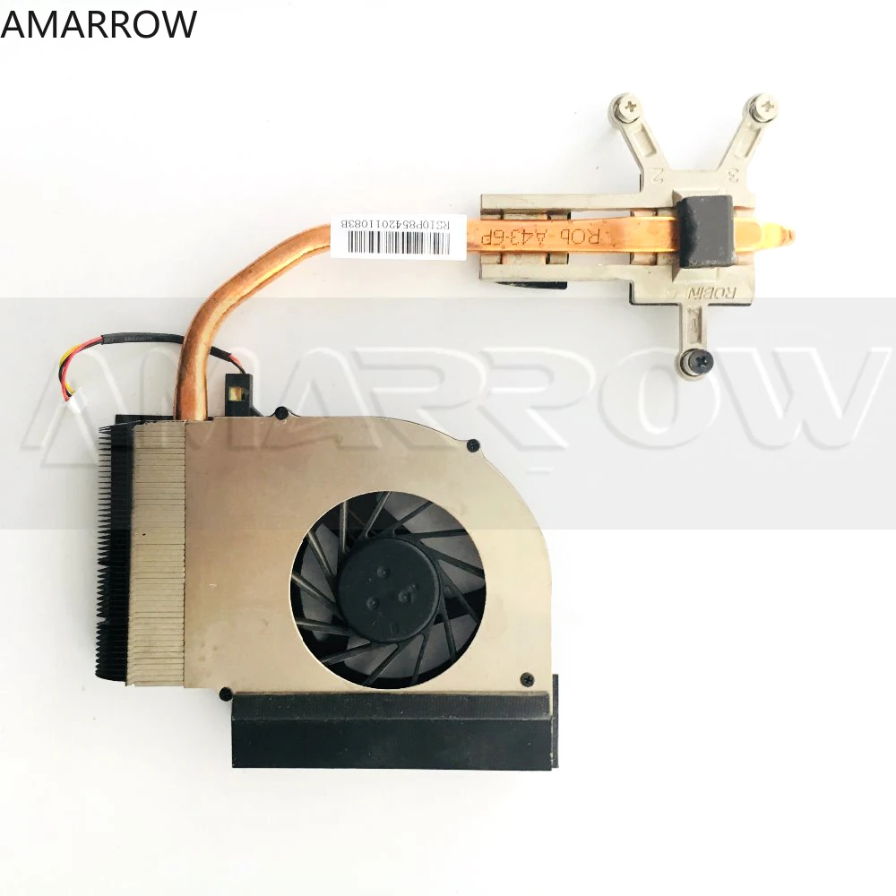 Оригинальный вентилятор для охлаждения процессора HP Pavilion G61 CQ61 с радиатором 582141-001 582140-001 582139-001