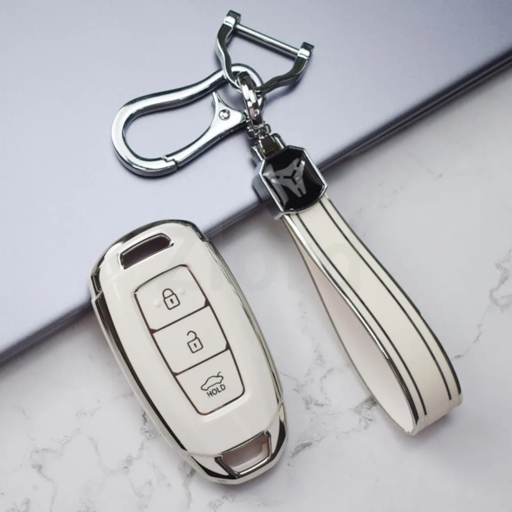 3-кнопочный чехол для ключей из ТПУ Hyundai I30 Ix35 KONA Encino Solaris Azera Grandeur Ig Accent Santa Fe Palisade