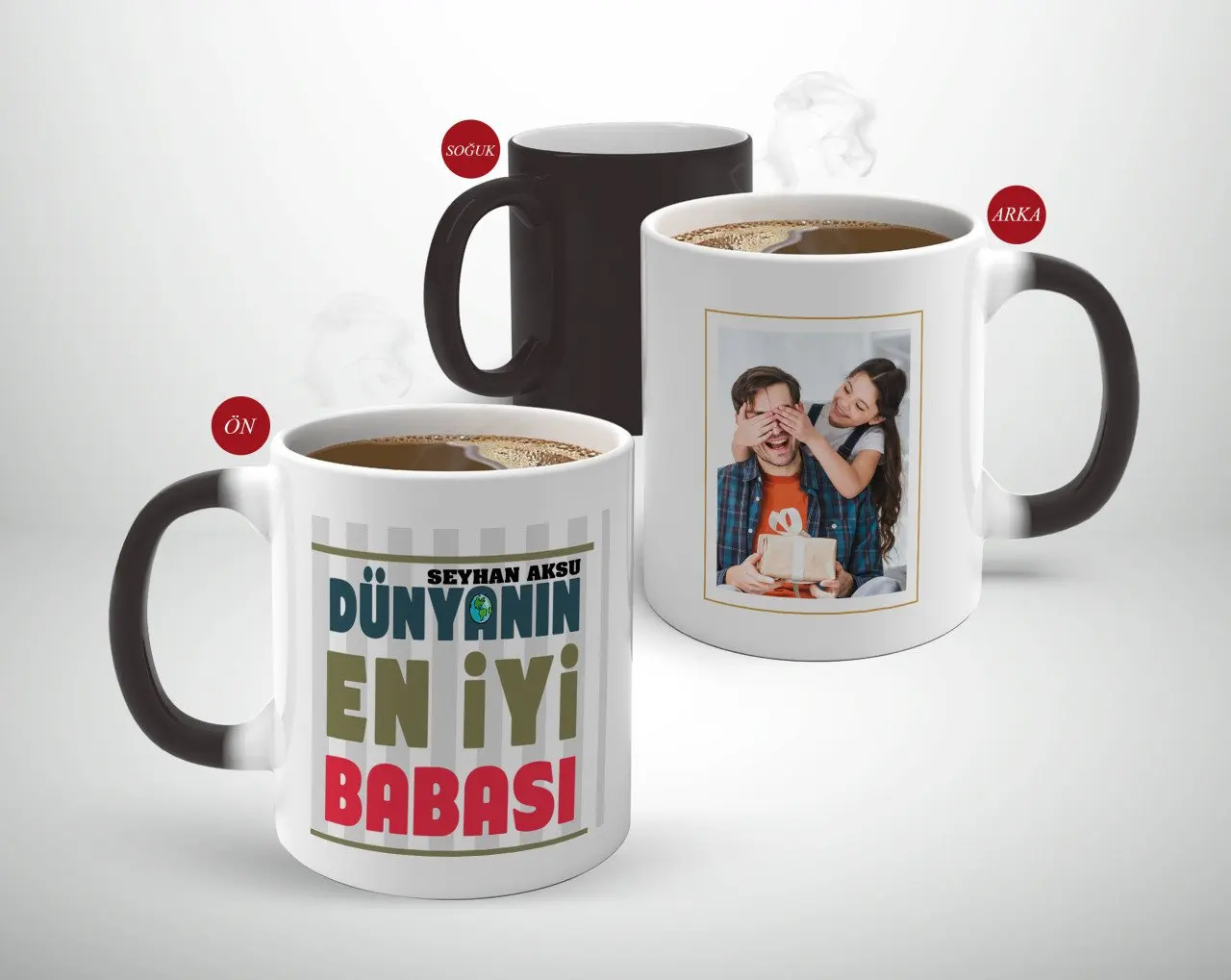 

Персонализированные Fathers Day Gift», «фото волшебная кружка Bardak-45