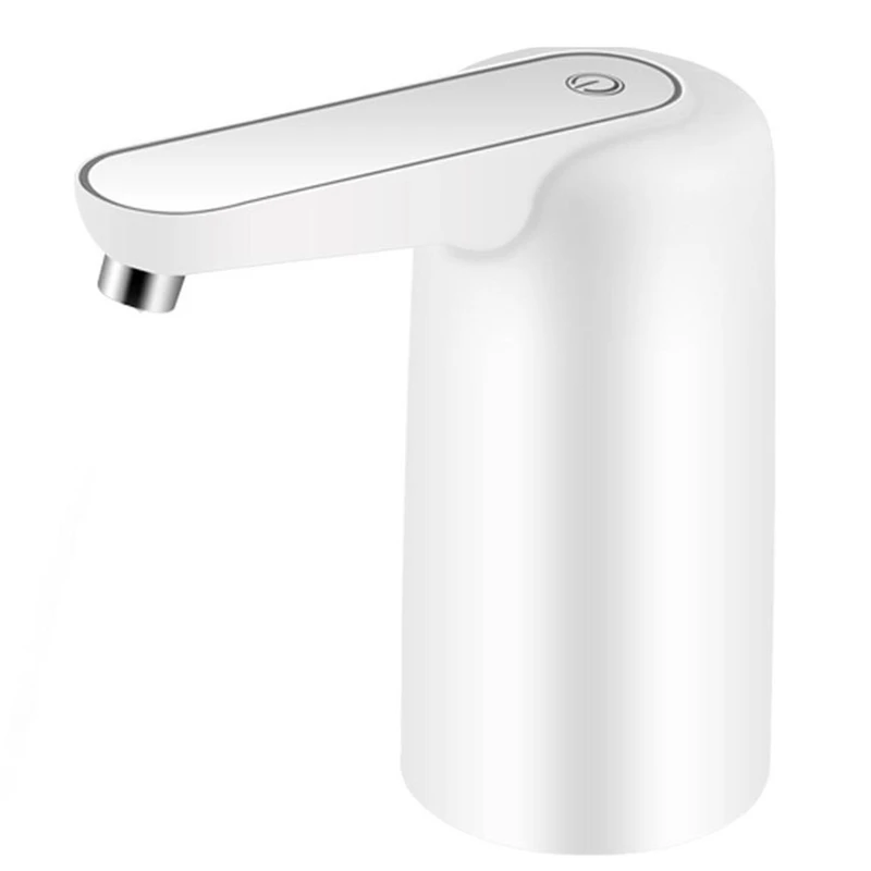 

New Water Bottle Dispenser, Removable Water Dispenser for Bottle, Upgraded Portable Automatic USB Charging Pure White