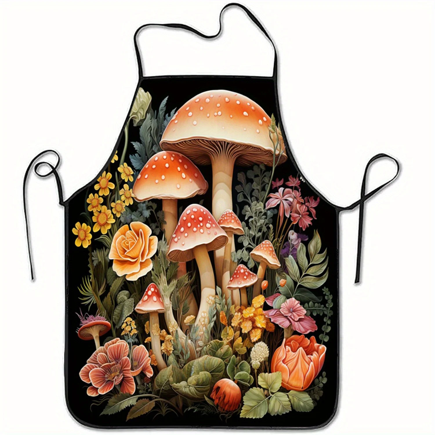 

Кухонный фартук с цветочным принтом Polyester Fabric