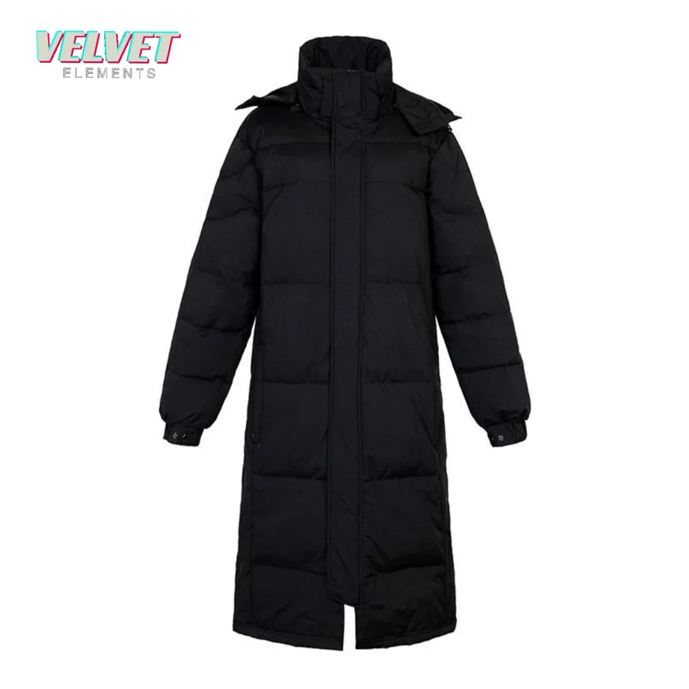New Thick -30 Degree Parka Women Winter Long Over-the-knee Down Cotton Jacket Couple's Model Female Loose Hooded Winter Jacket