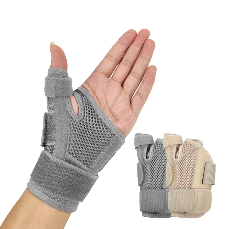1PC Thumb Splint Stabilizer Wrist Support Brace Protector Carpal Tunnel Tendonitis Sprain Pain Relief Adjust Hand Immobilizer