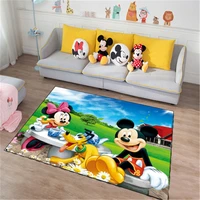 disney cartoon mickey and minnie mouse door mat kids boys girls game mat bedroom kitchen carpet indoor bathroom mat