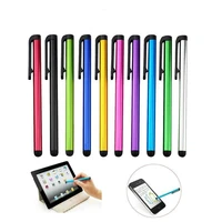 10 pcslot capacitive touch screen stylus pen for ipad air mini for samsung xiaomi iphone universal tablet pc smart phone pencil