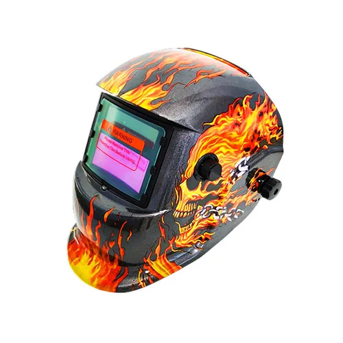 

Welder Helmet Protective Cap Big Screen Welding Mask Solar Powered Auto Darkening Weld Grinding Li Battery for MIG Mag