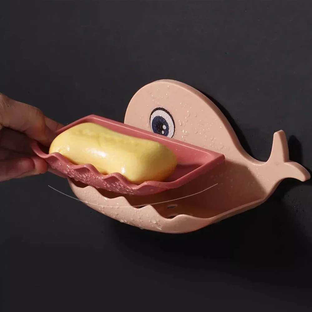 1 Шт. Настенная Мыльница Портативный Держатель Для Ванной Комнаты Пластиковый