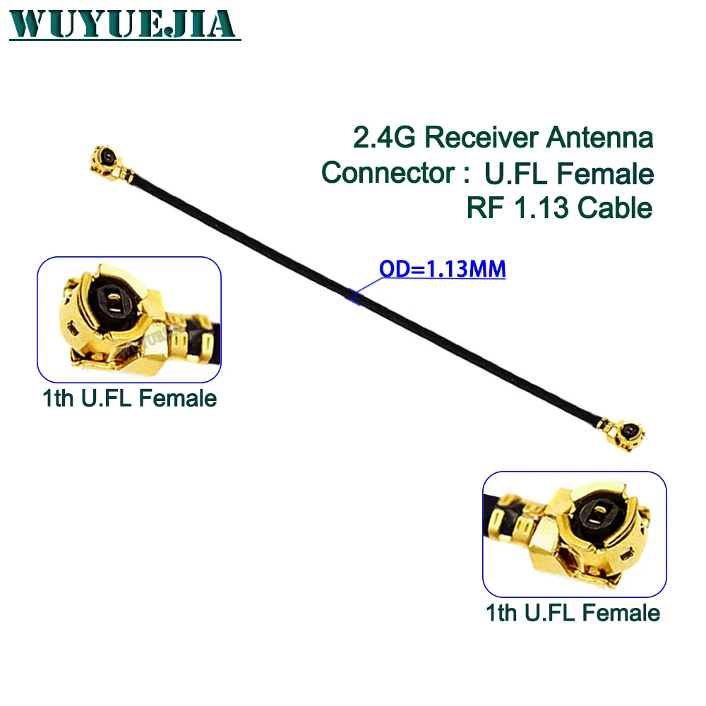 

RF1.13 кабель uFL/u.FL/MHF-1 WUYUEJIA 5~60 см