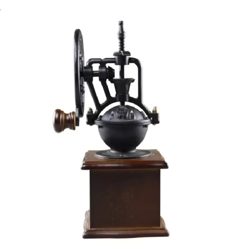 

Classical Wooden Manual Coffee Grinder Coffee Bean Spice Mill