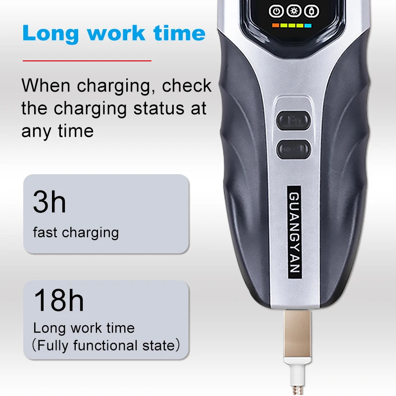 OPTFOCUS Optical Power Meter High Precision Fiber Optic Cable Tester -70 to +26dB OPM FC ST SC Connector Free Shipping