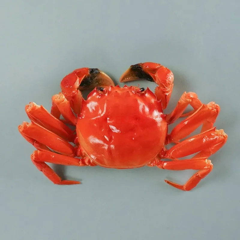 1 шт. модель имитации пушистого краба искусственные мужские и женские крабы