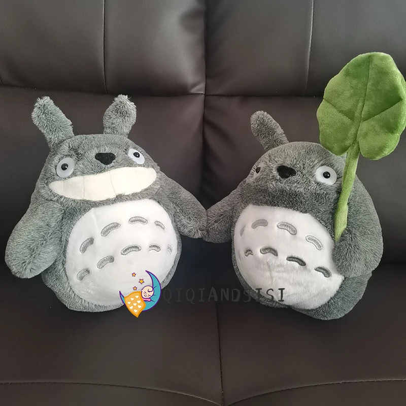 30 ~ 70 см INS Totoro кукла стоящая кавайная японская мультяшная фигурка серый Кот
