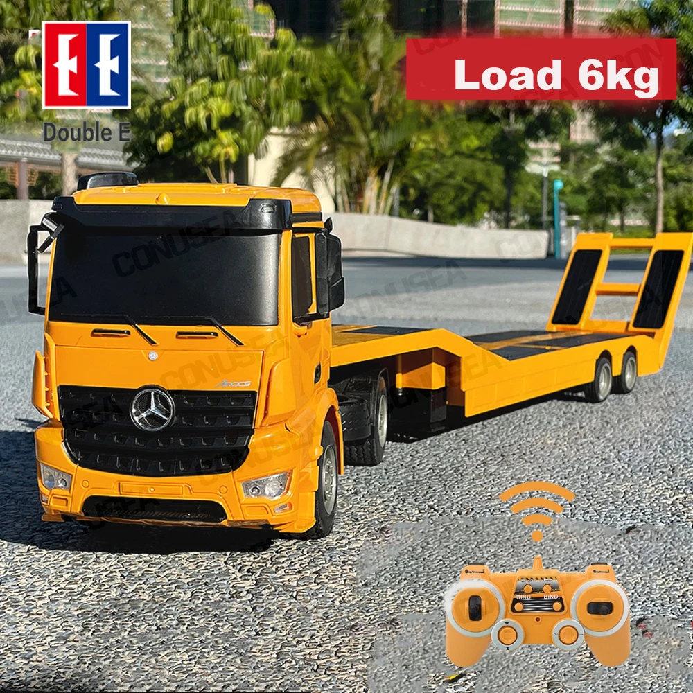 

Double E Large Remote control Car RC Truck E562 E564 Transport trucks Trailer flatbed container Cars Christmas gift toys for boy
