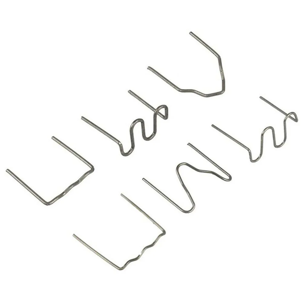 

3000pcs Welding Nails 0.6mm 0.8mm Plastic Welder Staples Soldering Supplies For Car Bumper Bodywork Plastic Stapler Repair Kit