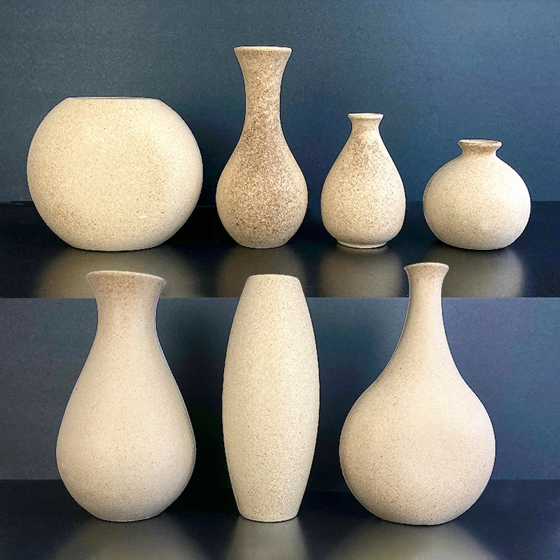 

Wooden Vase Embryo Flower Pot Vase DIY Wood Eco-Friendly Handmade Gifts Household Decoration