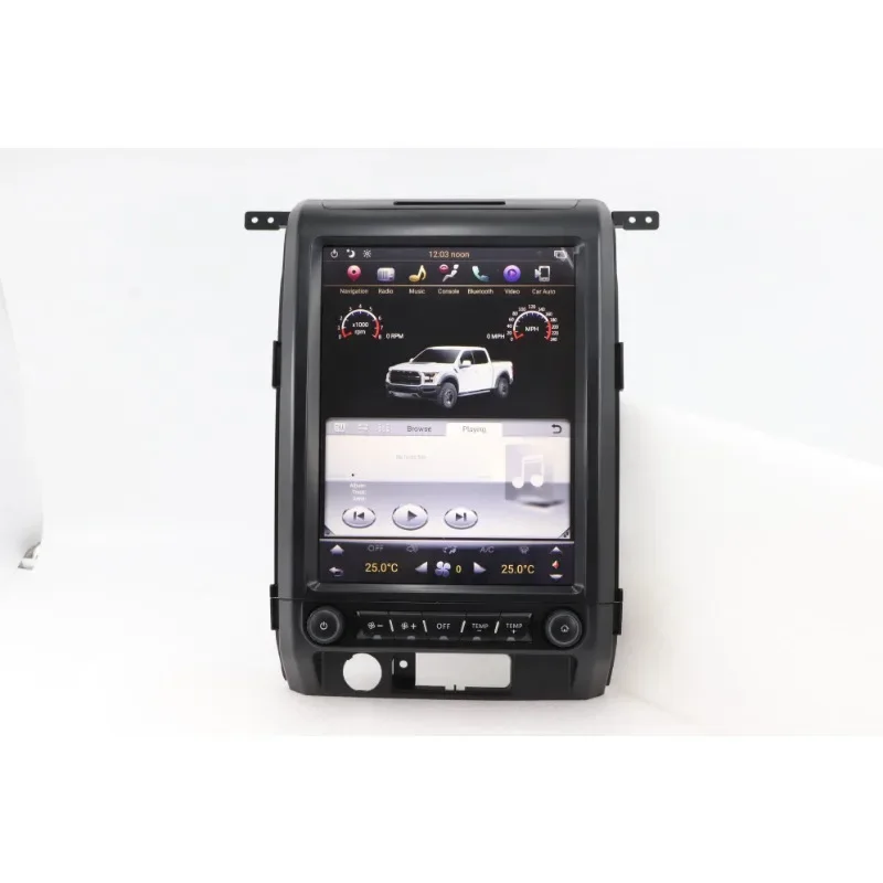 Автомобильный DVD-плеер с сенсорным экраном 13 дюймов Android 9 0 GPS для Ford F150 2009-2012