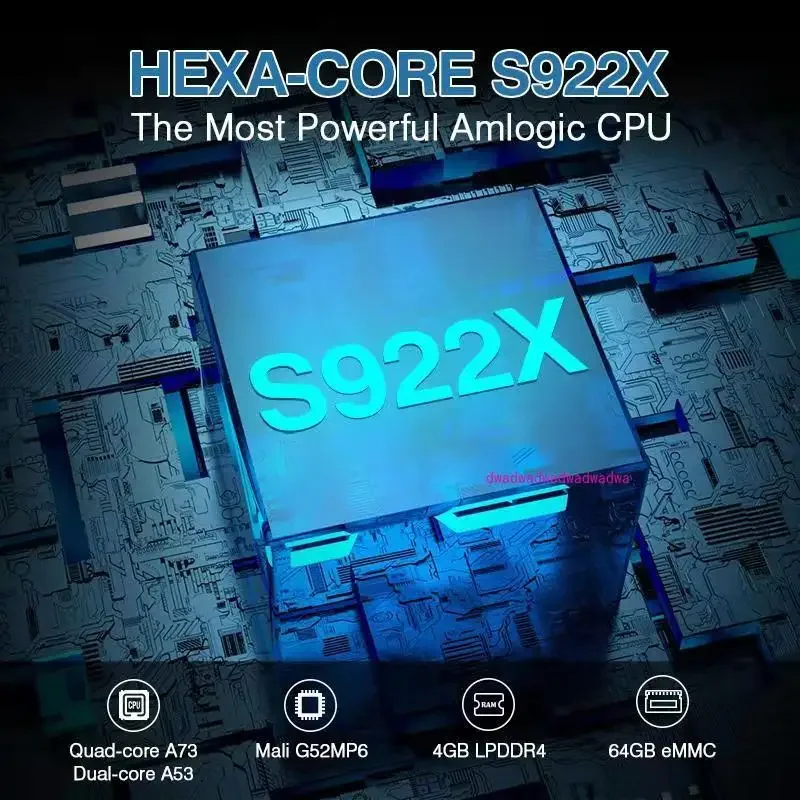 Ретро-Консоль Beelink Super X King с Wi-Fi 6 ТВ-приставок для SS/DC/Arcade Media TV 9 Amlogic S922X 60000 игр