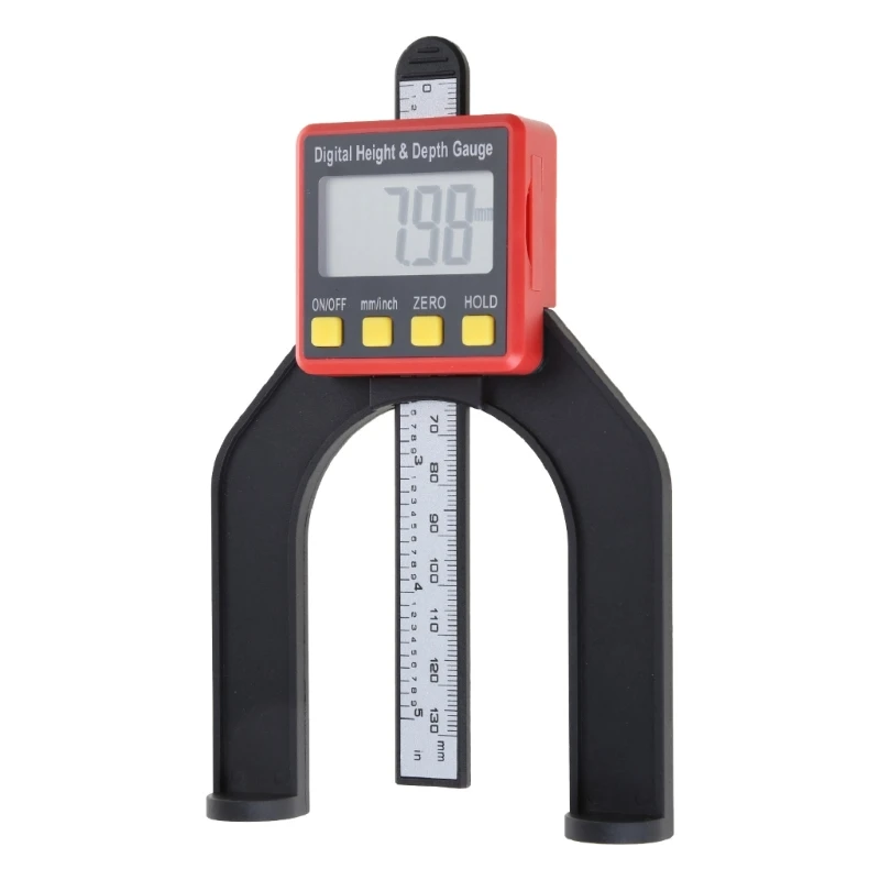 Фото F92C Compact Digital Deep Debuge Laze Laze с ЖК -дисплеем Деревообрабатывающего инструмента для таблицы маршрутизатора содержит №4