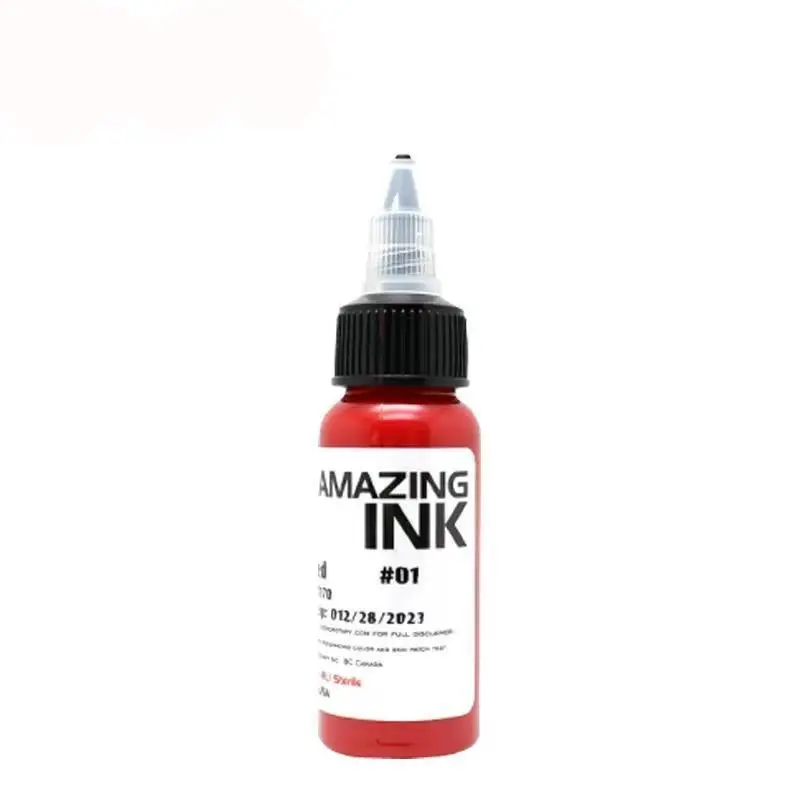 30ml Tattoo Pigment Tattoo Machine Pigment Water-Based Pigment Has Fine Texture And Multi-Color Optional Beauty Tools