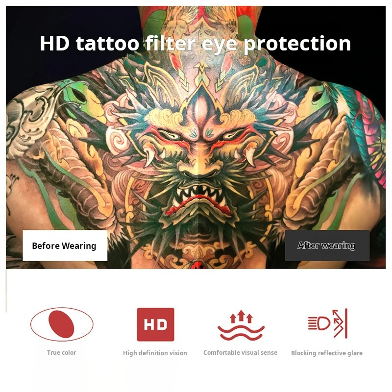 Поляризованные солнцезащитные очки с татуировкой защитные магнитные