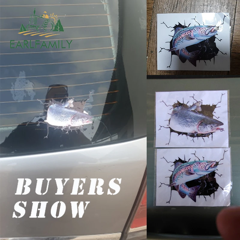 Автомобильная наклейка EARLFAMILY 13 см водостойкая для лобового стекла мотоцикла |