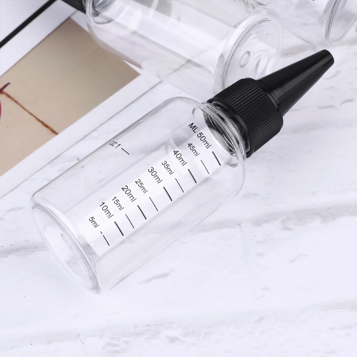 

Squeeze Travelscale Dropper Applicatorcontainers Oiler Condimentliquid Eye Portable Needle Oil Squirt Scalp Pigmentsmall Mini