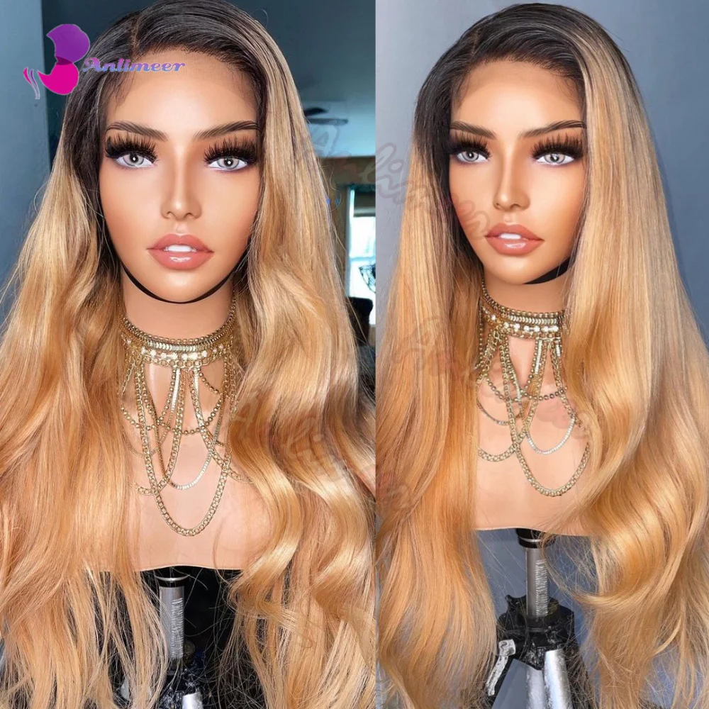 

Ombre Light Pink Lace Front Wigs Body Wave Human Hair 1BT Light Pink Wigs for Women Colorful Wig Bleached Knots Pre Plucked Wig