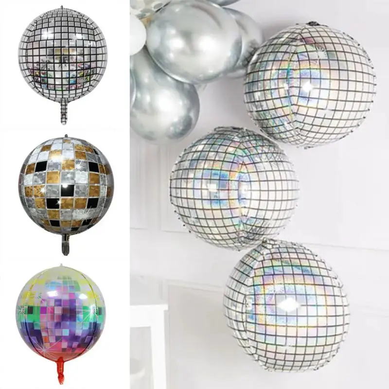 

Нетоксичные украшения для дня рождения и свадьбы, 22-дюймовые воздушные шары для дискотеки, надежные воздушные шары для дискотеки, украшения для дискотеки, привлекательные 4d