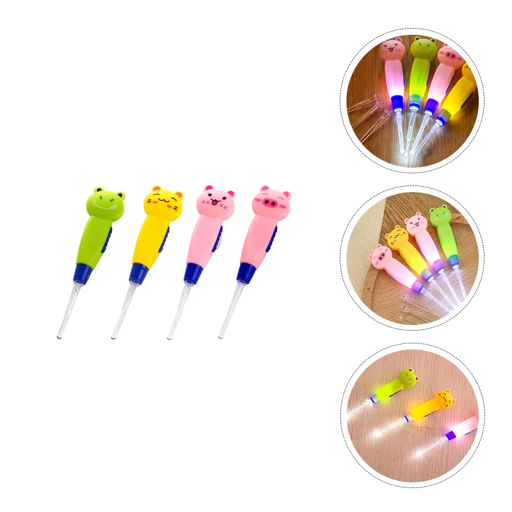 

Ear Wax Earwax Remover Picks Cleaning Tool Cartoon Picker Spoons Pick Safe Scraper Scoop Earpick Kids Spoon Digging Earpicks