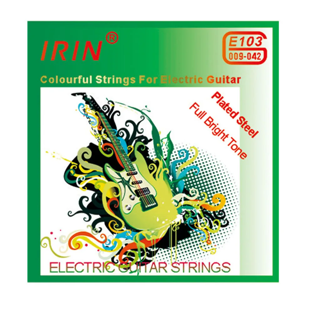 

Strings Guitar Strings Musical Instruments 0.009-0.042 Inch Bright Harmonic Color 6 Pack E103 Nickel Alloy Wound