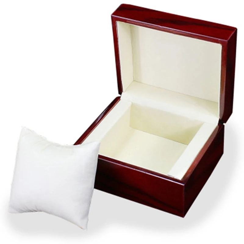 

Men And Women Single Slot Watch Box Display Box Solid Wood Travel Portable Storage Display Gift Box