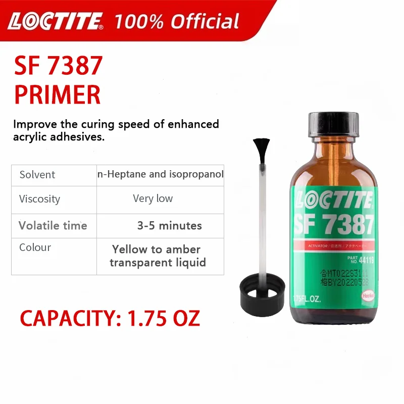 Фото Активатор клея Loctite SF 7387 для акриловых клеев, флакон 1,75 унции №2