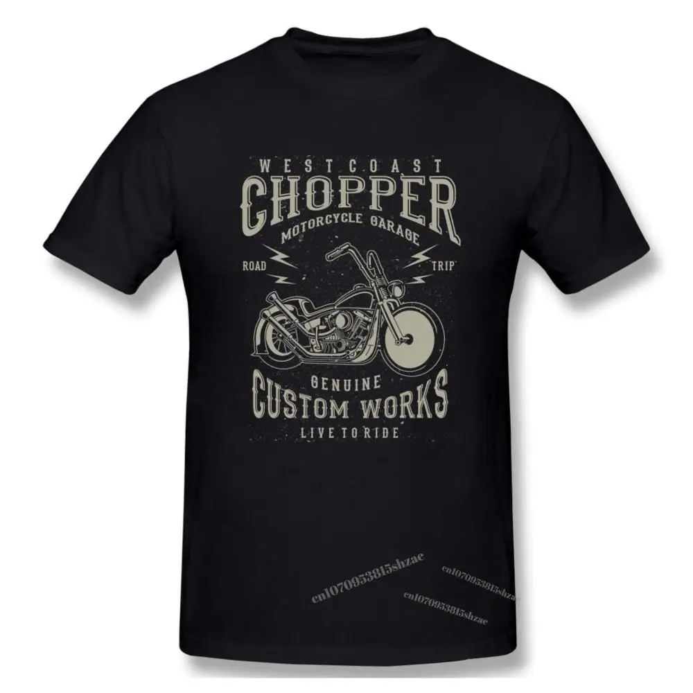 

Chopper Motorcycle Garage-gigapixel Tshirt man T Shirt Woman