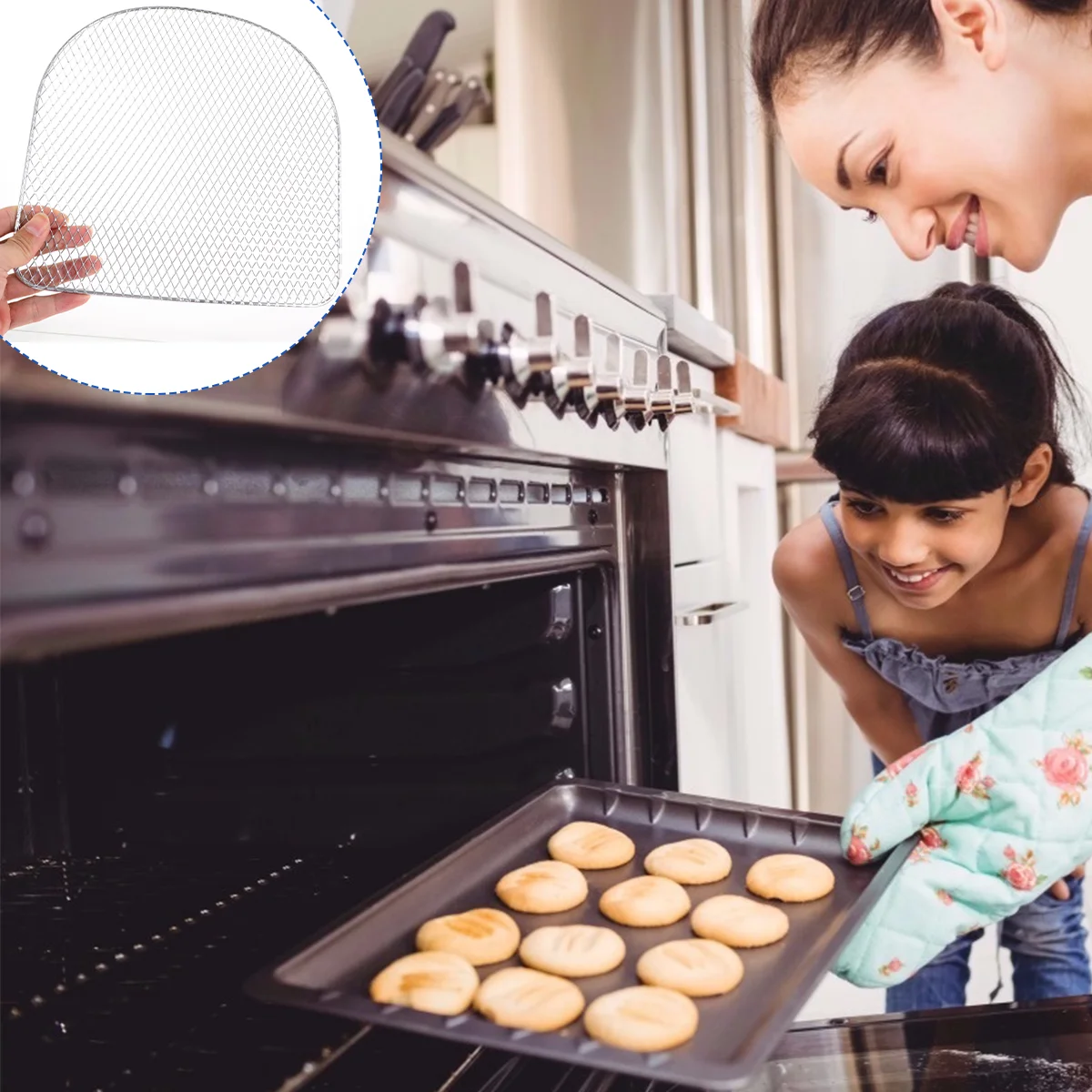 Электрическая духовка сетка для жарки на воздухе сушка металла кухонные