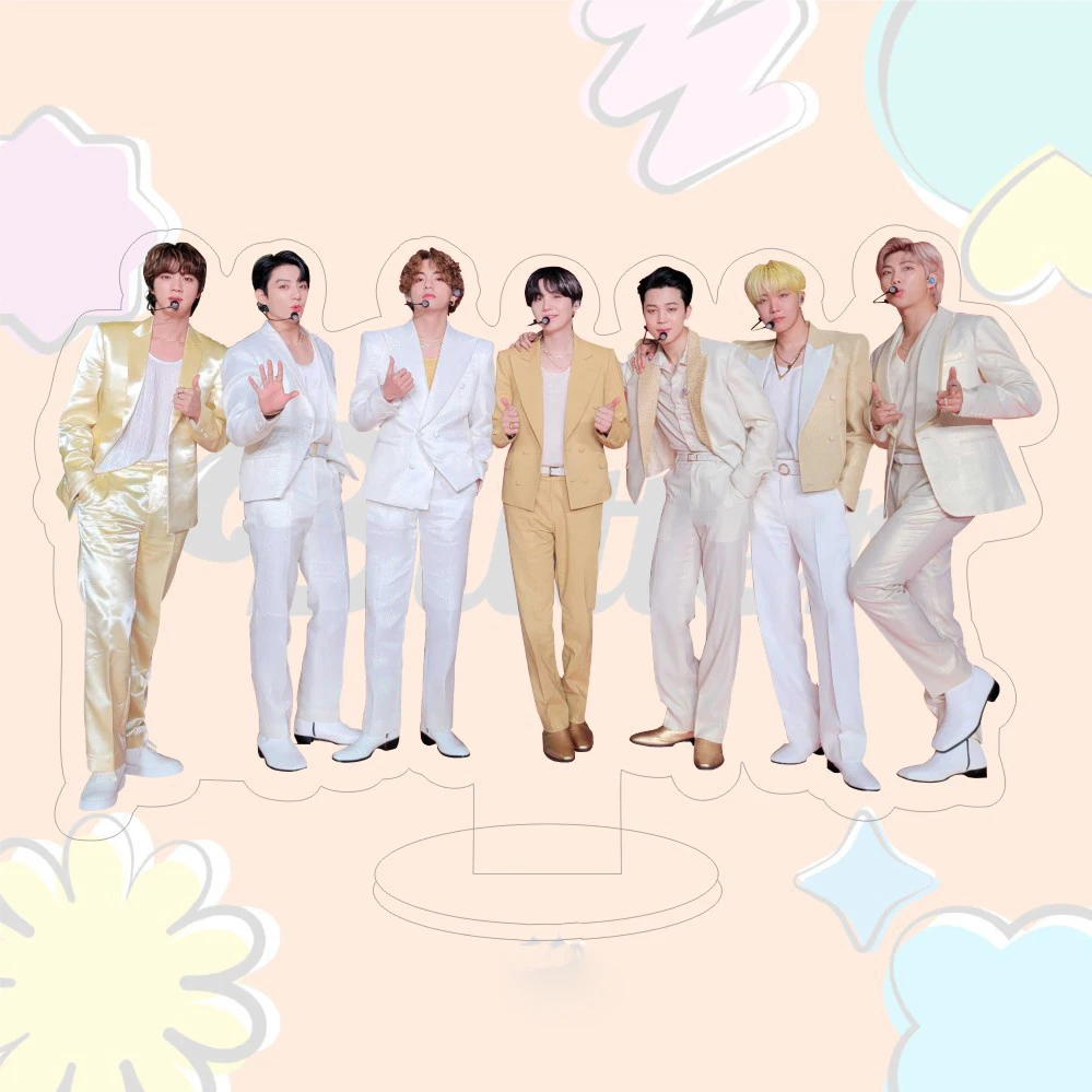 Kpop акриловая модель на подставке масло новый альбом Suga Jhope Jimin Jungkook V фигурка