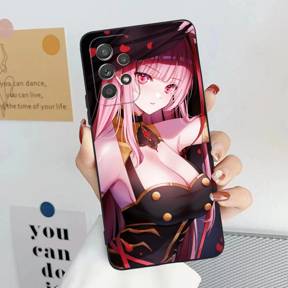 Чехол для мобильного телефона с аниме Мори каллиопом Samsung Galaxy Note 20 10 Plus