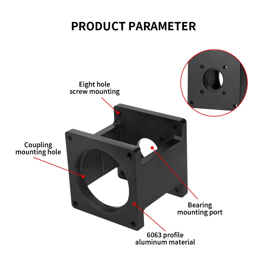 1 шт. кронштейн для крепления серводвигателя шагового двигателя DB57 DB86 DB110 DB130 DS60 DS80