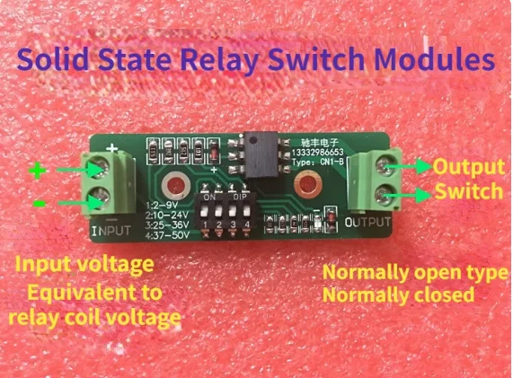 

Односторонний переключатель, замена механического электромагнитного реле, промежуточное реле сигнала