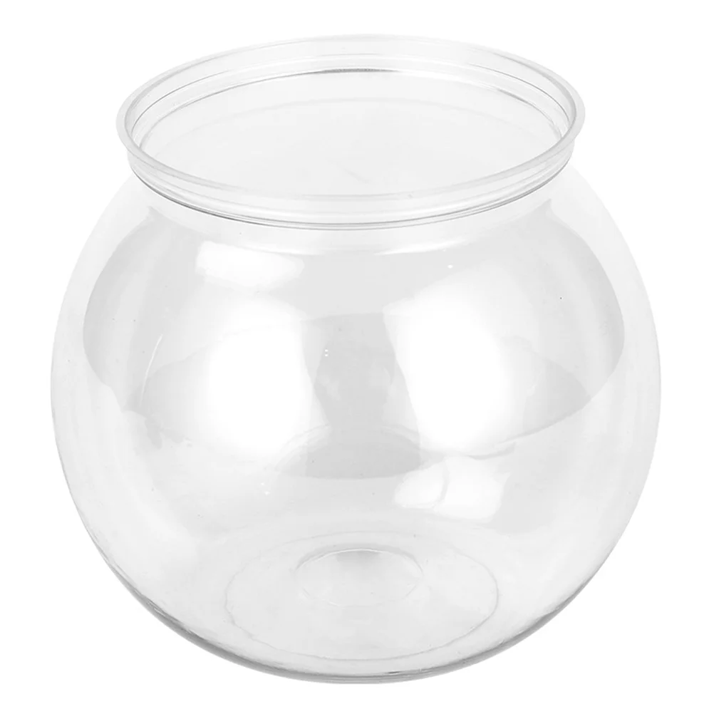 

Fish Tank Bowl Gallon Planterround Air Small Holdersglobeaquarium Garden Goldfish Pot Bowls Clear Decorations Unbreakable Pots