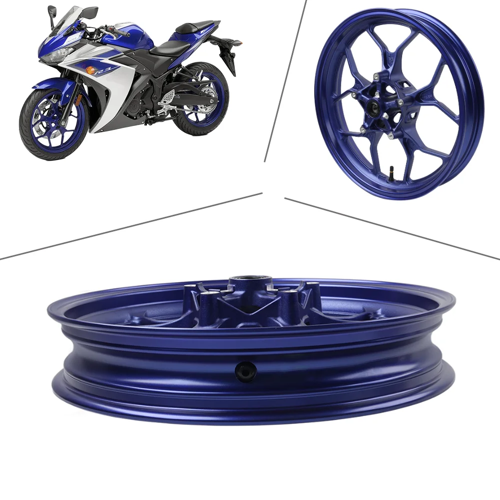 

Алюминиевый обод переднего колеса мотоцикла для Yamaha YZFR3 YZFR25 YZF R3 R25 2015 2016 2017 2018 2019 2020 2021 2023