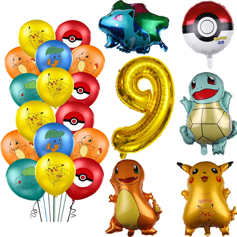 

Набор фольгированных шаров Pokemon zhuangchen