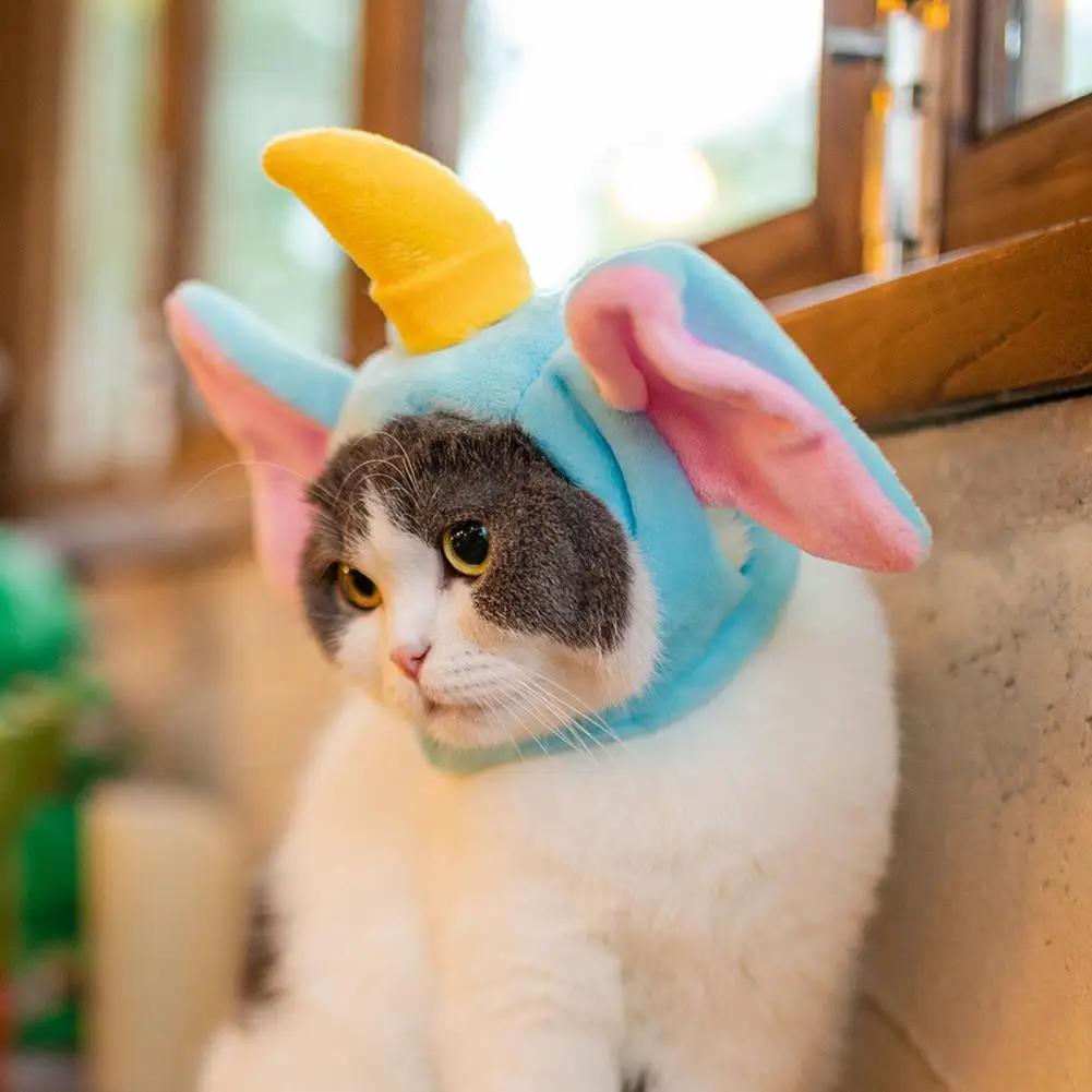 

Cat Headgear Adorable Soft Cute Penguin Shape Pet Dog Pet HeadwearCartoon Penguin Shape Pet Dog Cat Headdress Pet Accessories