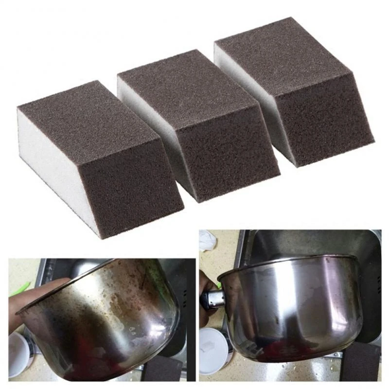 

2Pcs Silicon carbide Melamine Sponge Magics Sponge Eraser Melamine Cleaner for Kitchen Office Bathroom Cleaning Nanos scouring