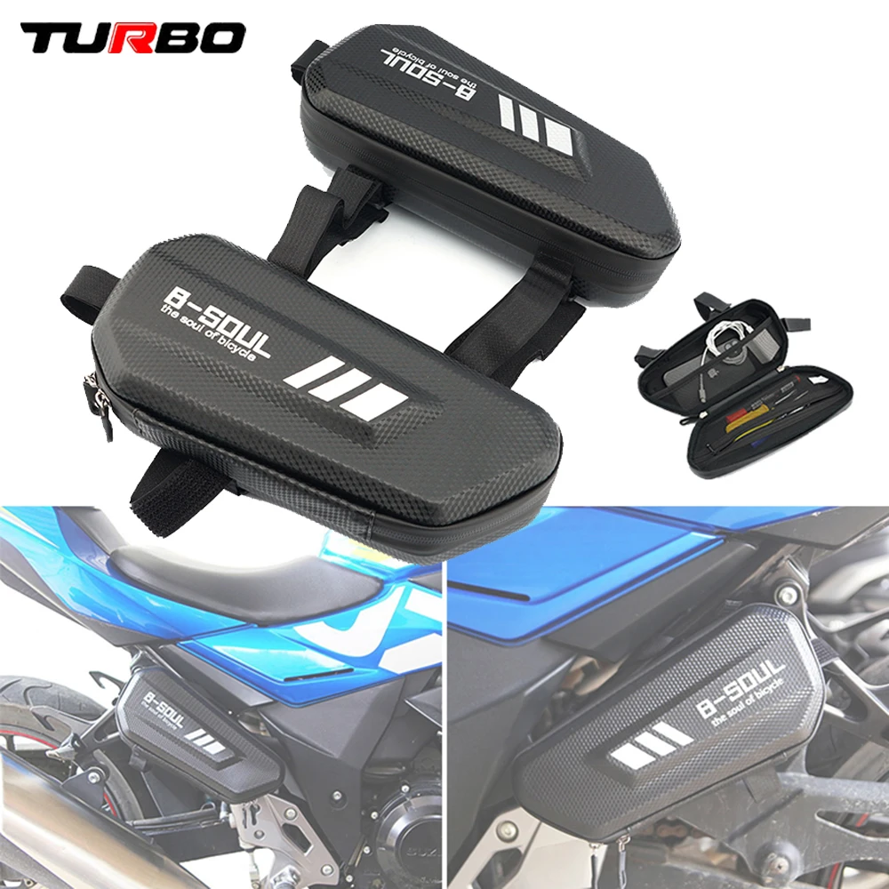 

For DUCATI HYPERMOTARD 796 821 SP Diavel 1200 1250 MTS1200 Scrambler 1100 800 400 Motorcycle Modified Triangle Side Bags