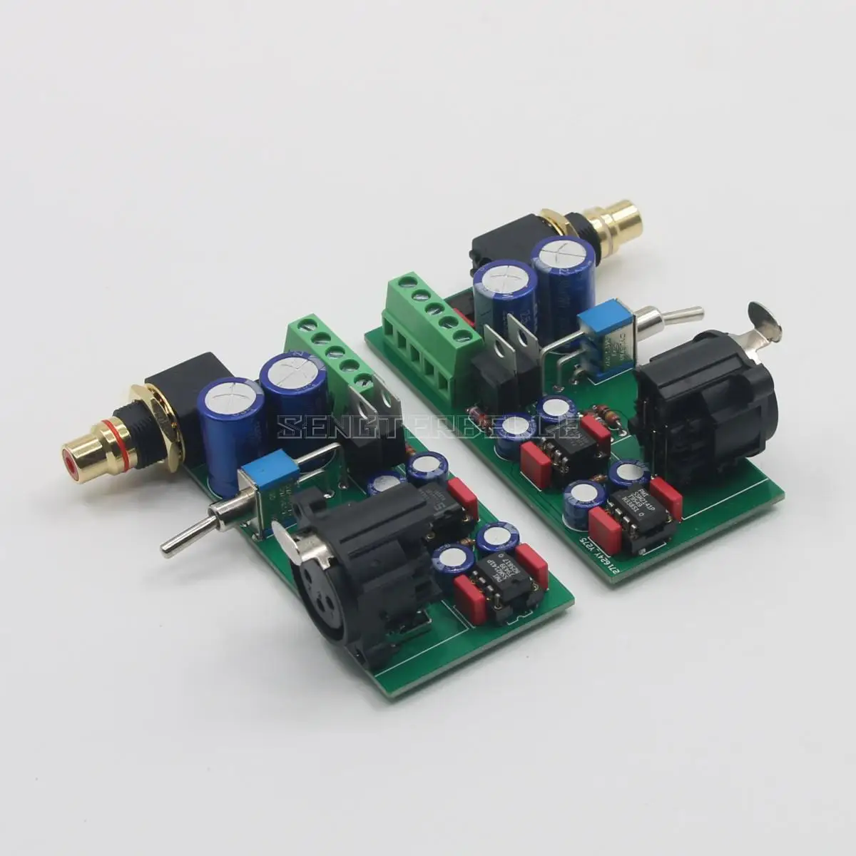 1 Pair SSM2141 Balanced XLR Signal To Unbalanced RCA Single-Ended Audio Change Board |