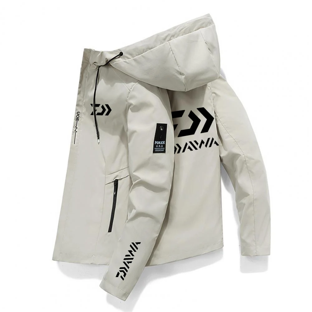 DAIWA ilkbahar ve sonbahar yeni bombacı ceket erkek rüzgarlık fermuarlı ceket rahat iş ceket moda açık macera
